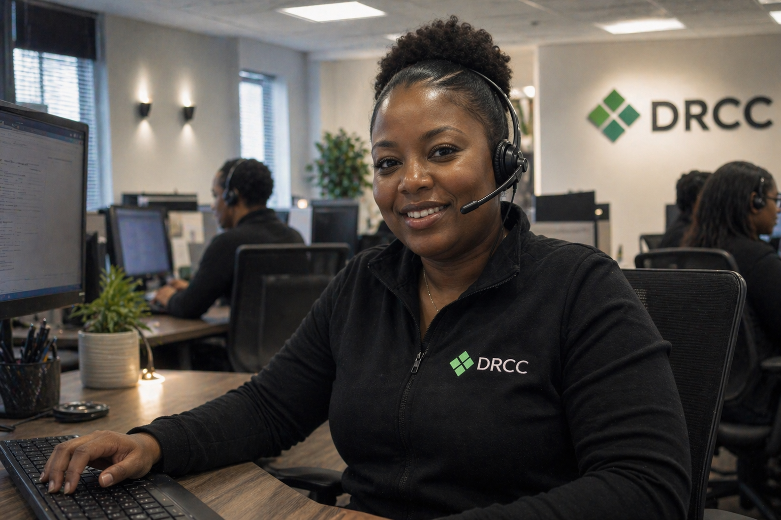 Friendly DRCC consultant ready to help South Africans exit debt review
